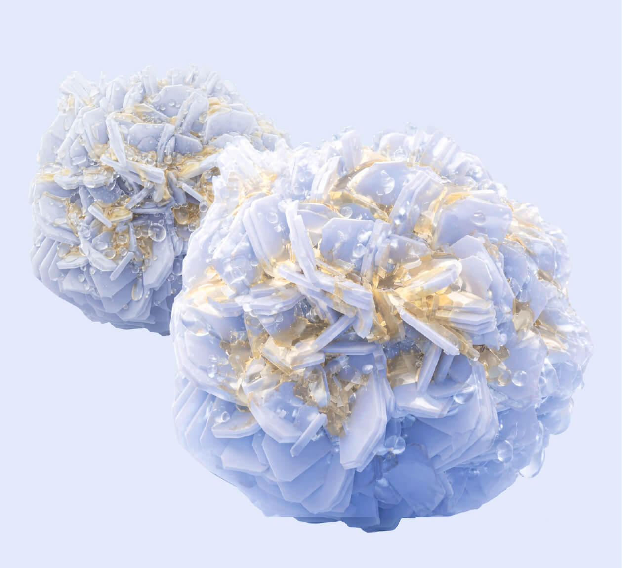 皮脂吸着のイメージ