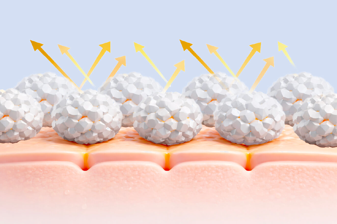 汗吸着×クーリングのイメージ